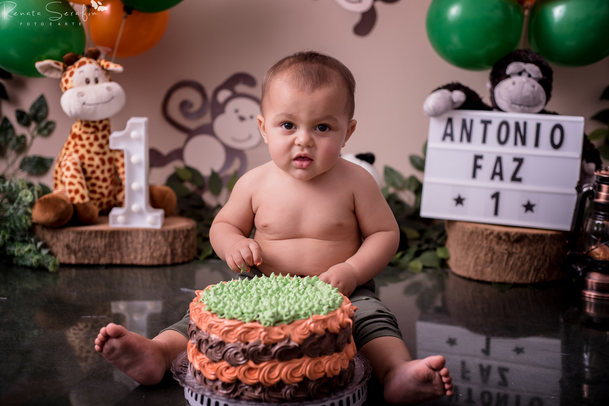 cake smash,mae de menino, safari, festa safari, salao de festas em jau, fotografo em jau, festas em jau, buffet em jau, sessão de fotos de um aninho, fotografia infantil, renata serafim, festa em bauru, salão de festas em bauru