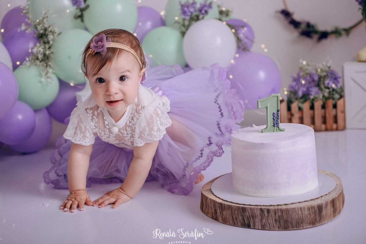 aniversario 1 aninho, bolos decorados, fotografia infantil, fotografo bauru e região, fotografo em jau, Jardim de lavandas, renata serafim, smash jardim, smash the cake, smash the cake menina, tema para um aninho