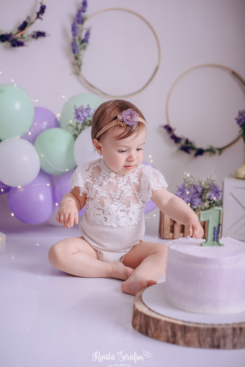 aniversario 1 aninho, bolos decorados, fotografia infantil, fotografo bauru e região, fotografo em jau, Jardim de lavandas, renata serafim, smash jardim, smash the cake, smash the cake menina, tema para um aninho