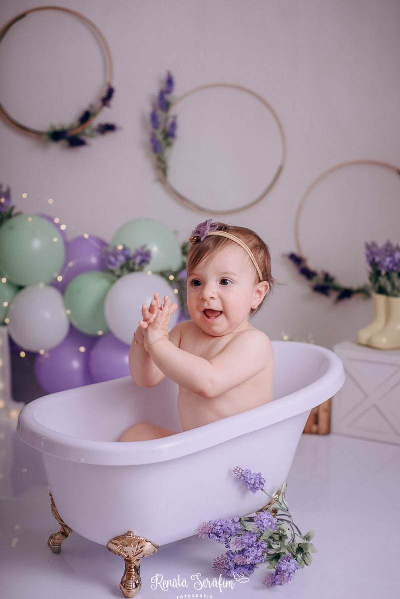 aniversario 1 aninho, bolos decorados, fotografia infantil, fotografo bauru e região, fotografo em jau, Jardim de lavandas, renata serafim, smash jardim, smash the cake, smash the cake menina, tema para um aninho