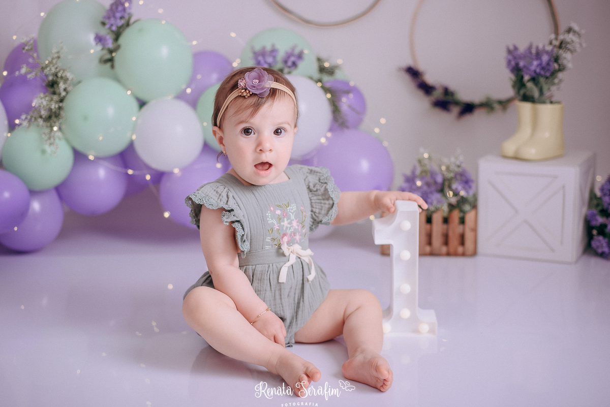 aniversario 1 aninho, bolos decorados, fotografia infantil, fotografo bauru e região, fotografo em jau, Jardim de lavandas, renata serafim, smash jardim, smash the cake, smash the cake menina, tema para um aninho