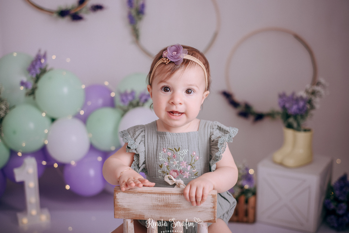 aniversario 1 aninho, bolos decorados, fotografia infantil, fotografo bauru e região, fotografo em jau, Jardim de lavandas, renata serafim, smash jardim, smash the cake, smash the cake menina, tema para um aninho