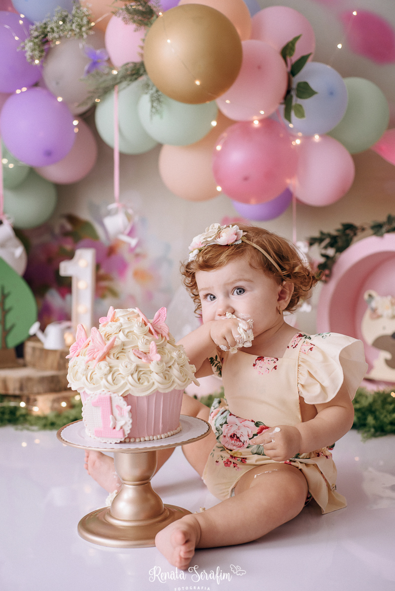 aniversario 1 aninho, bolos decorados, fotografia infantil, fotografo bauru e região, fotografo em jau, Jardim de lavandas, renata serafim, smash jardim, smash the cake, smash the cake menina, tema para um aninho