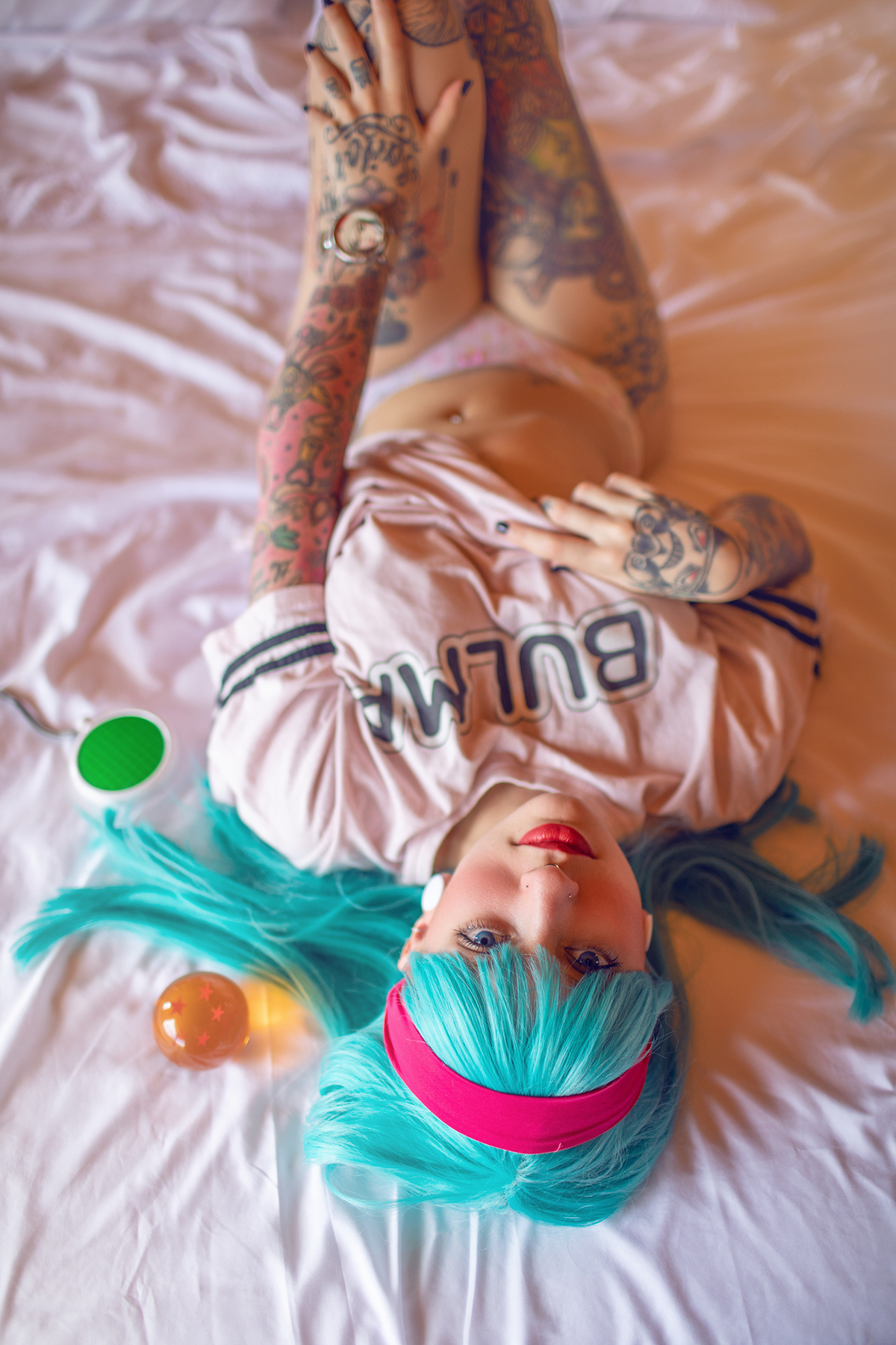 Ensaio boudoir da Bulma Briefs em chalé em Gramado - RS feito pelo fotógrafo Rafael Ohana