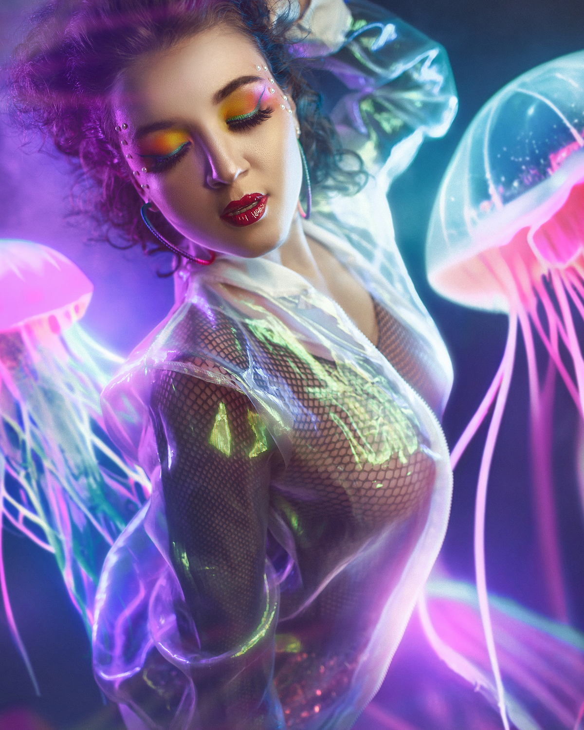 Ensaio inspirado no futurismo feito pelo fotógrafo profissional Rafael Ohana em Brasília-DF