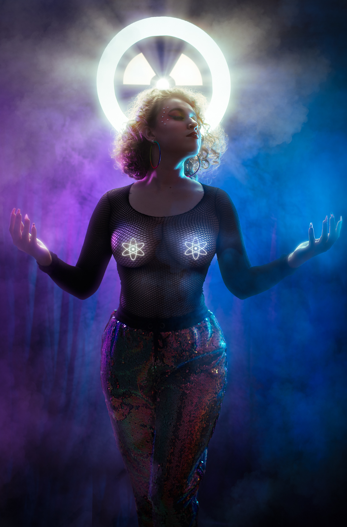 Ensaio inspirado no futurismo feito pelo fotógrafo profissional Rafael Ohana em Brasília-DF