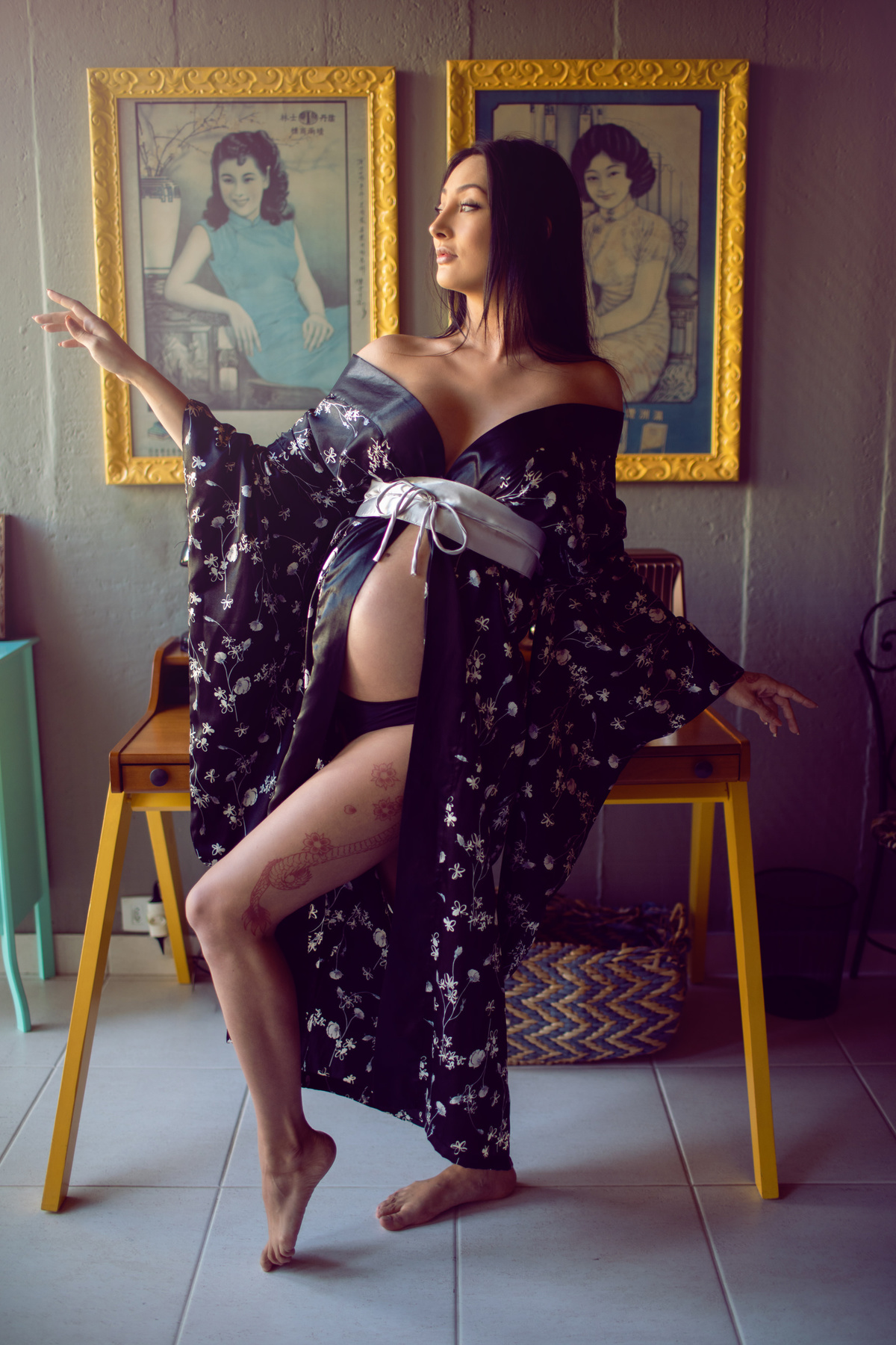 Ensaio de gestante interno feito em Brasília pelo fotógrafo Rafael Ohana melhor fotógrafo de gestantes do DF