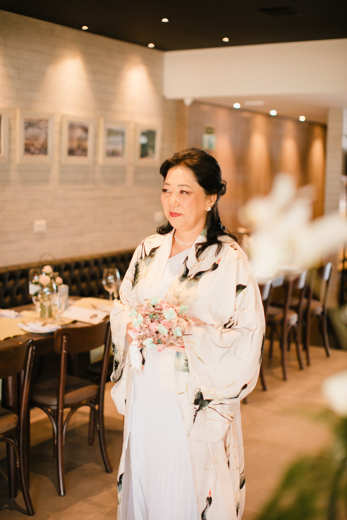 Noiva japonesa. Foto feita pelo fotógrafo de casamento Rafael Ohana em Brasília