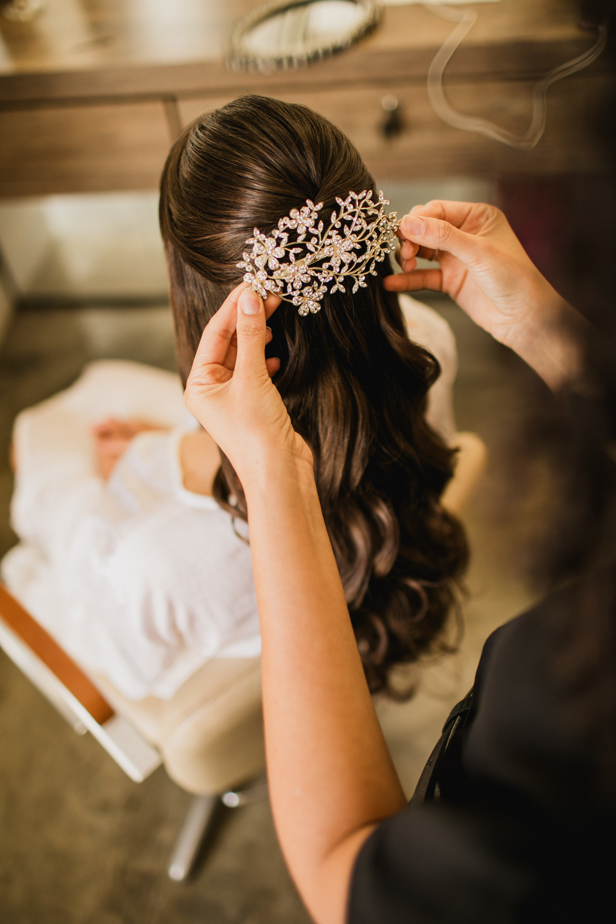 making of de noiva Crédito: Fotógrafo de casamento Rafael Ohana feito em Brasília-DF