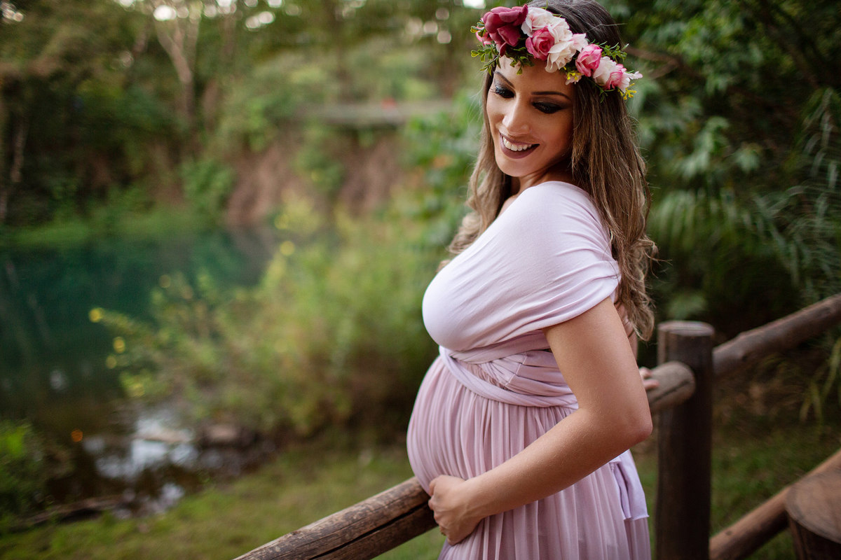 Ensaio de gestante feito pelo fotógrafo de grávida Rafael Ohana em Brasília-DF