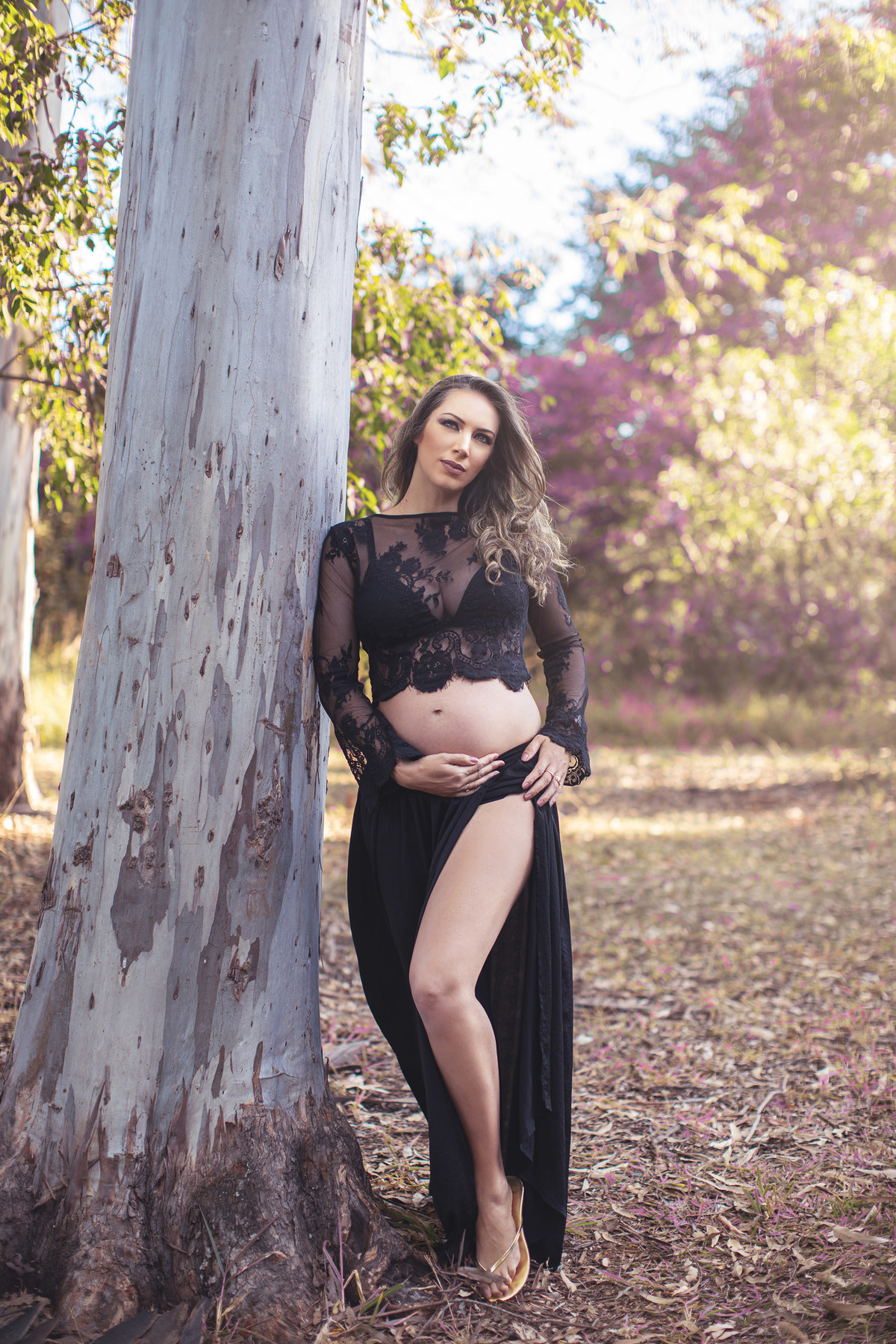 Ensaio de gestante feito pelo fotógrafo de grávida Rafael Ohana em Brasília-DF