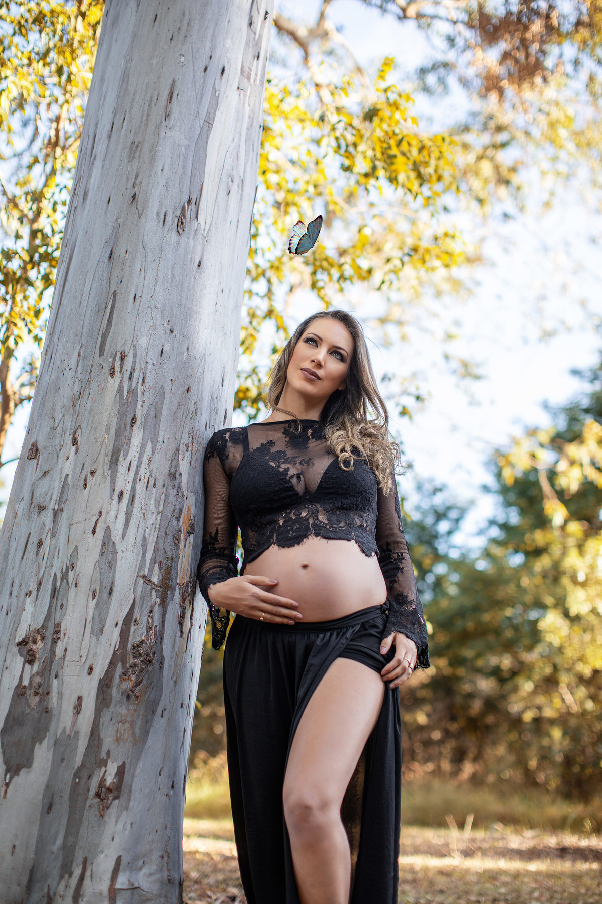 Ensaio de gestante feito pelo fotógrafo de grávida Rafael Ohana em Brasília-DF