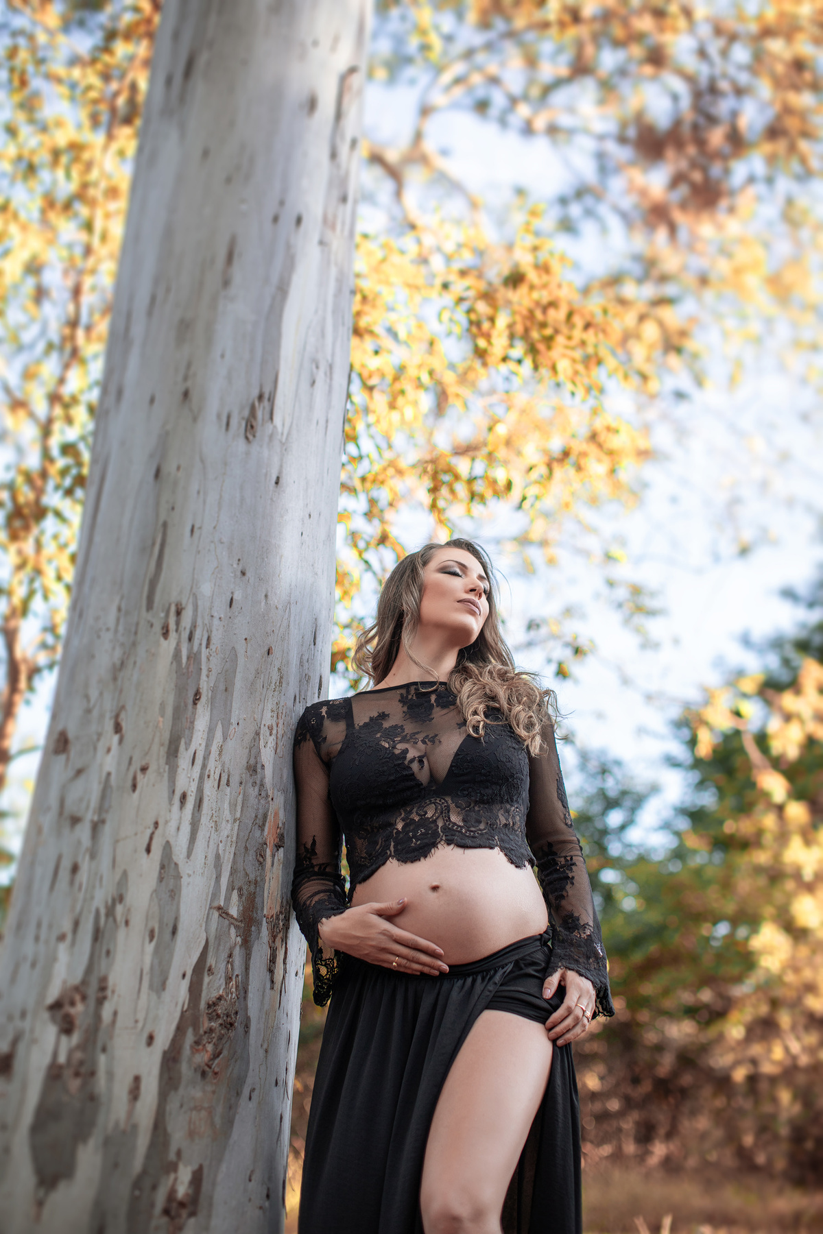 Ensaio de gestante feito pelo fotógrafo de grávida Rafael Ohana em Brasília-DF