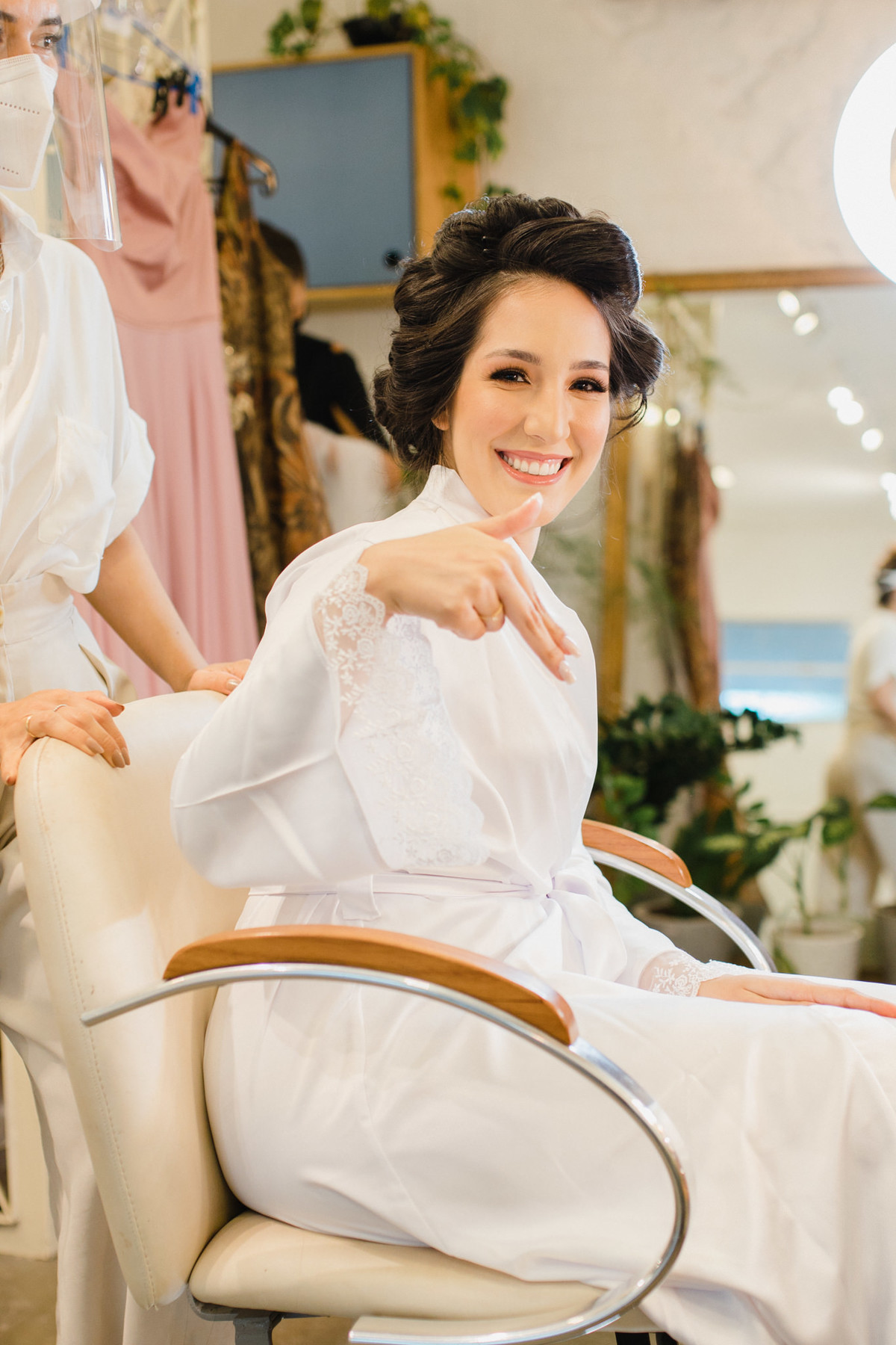 making of de noivos no dia do casamento feito pelo fotógrafo Rafael Ohana em Brasília