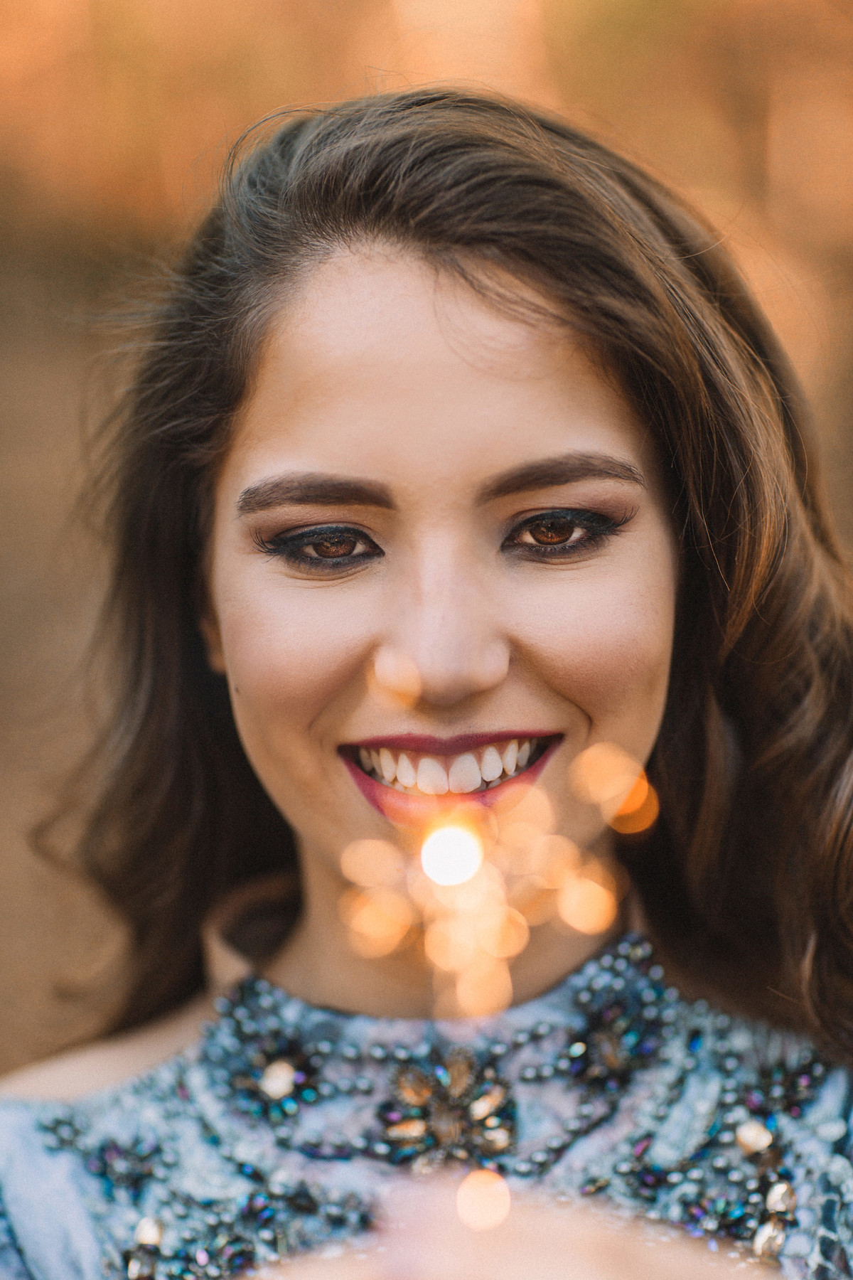 Book de 15 anos com sparklers