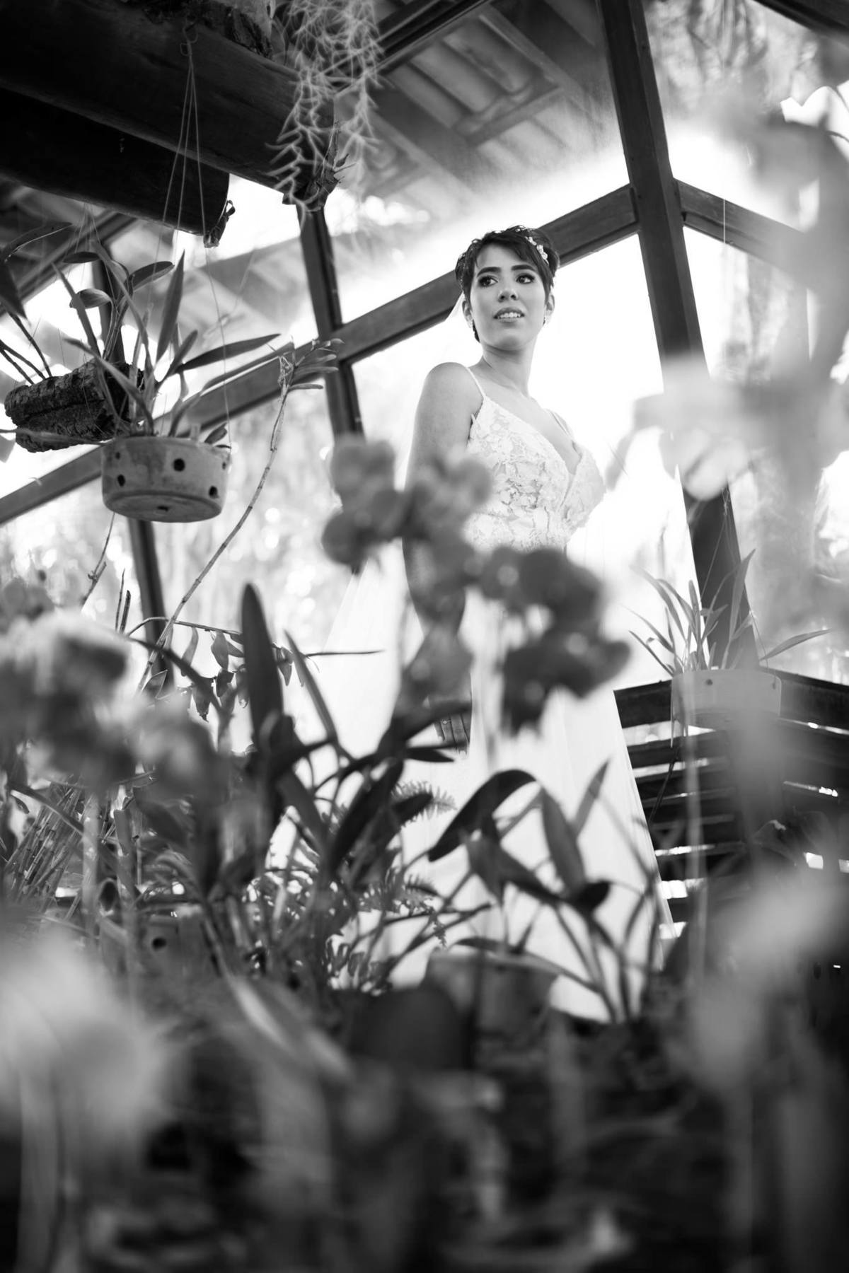 Prévia de noiva feito pelo fotógrafo de casamento Rafael Ohana no Jardim Botânico de Brasília