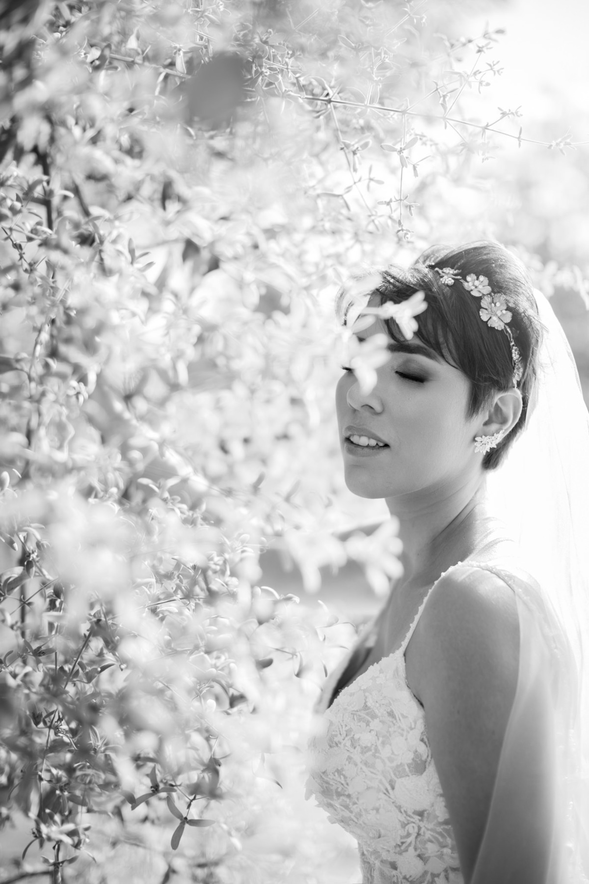 Prévia de noiva feito pelo fotógrafo de casamento Rafael Ohana no Jardim Botânico de Brasília