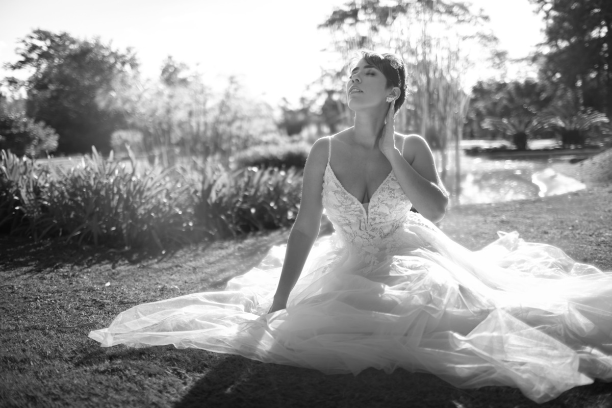 Prévia de noiva feito pelo fotógrafo de casamento Rafael Ohana no Jardim Botânico de Brasília