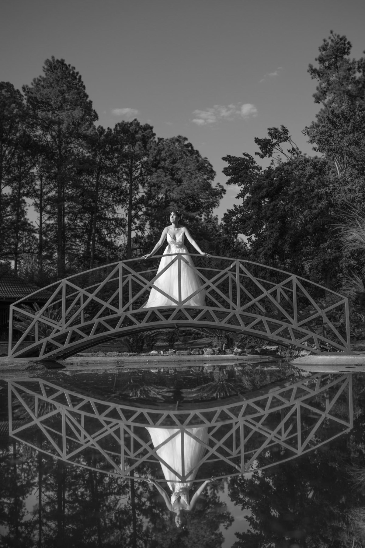 Prévia de noiva feito pelo fotógrafo de casamento Rafael Ohana no Jardim Botânico de Brasília