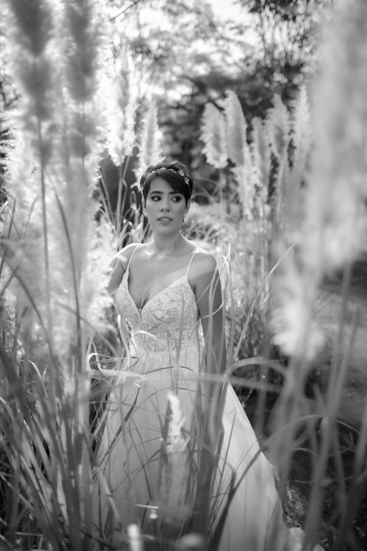 Prévia de noiva feito pelo fotógrafo de casamento Rafael Ohana no Jardim Botânico de Brasília