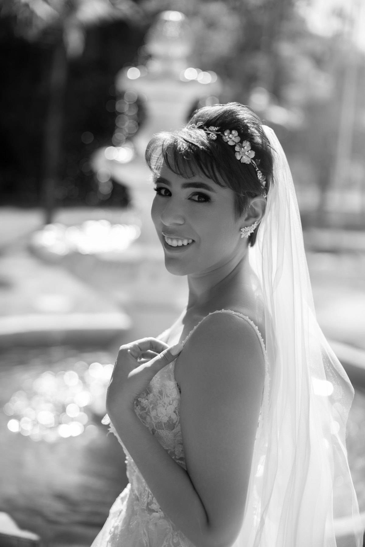 Prévia de noiva feito pelo fotógrafo de casamento Rafael Ohana no Jardim Botânico de Brasília