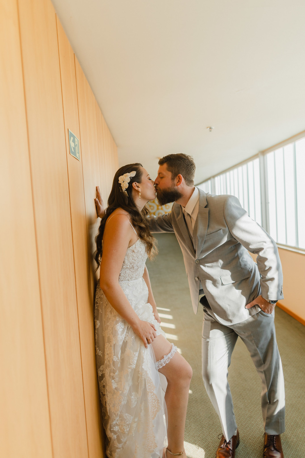 Noivos em Hotel Brasília Palace em Brasília. Foto feita pelo fotógrafo de casamento Rafael Ohana em Brasília