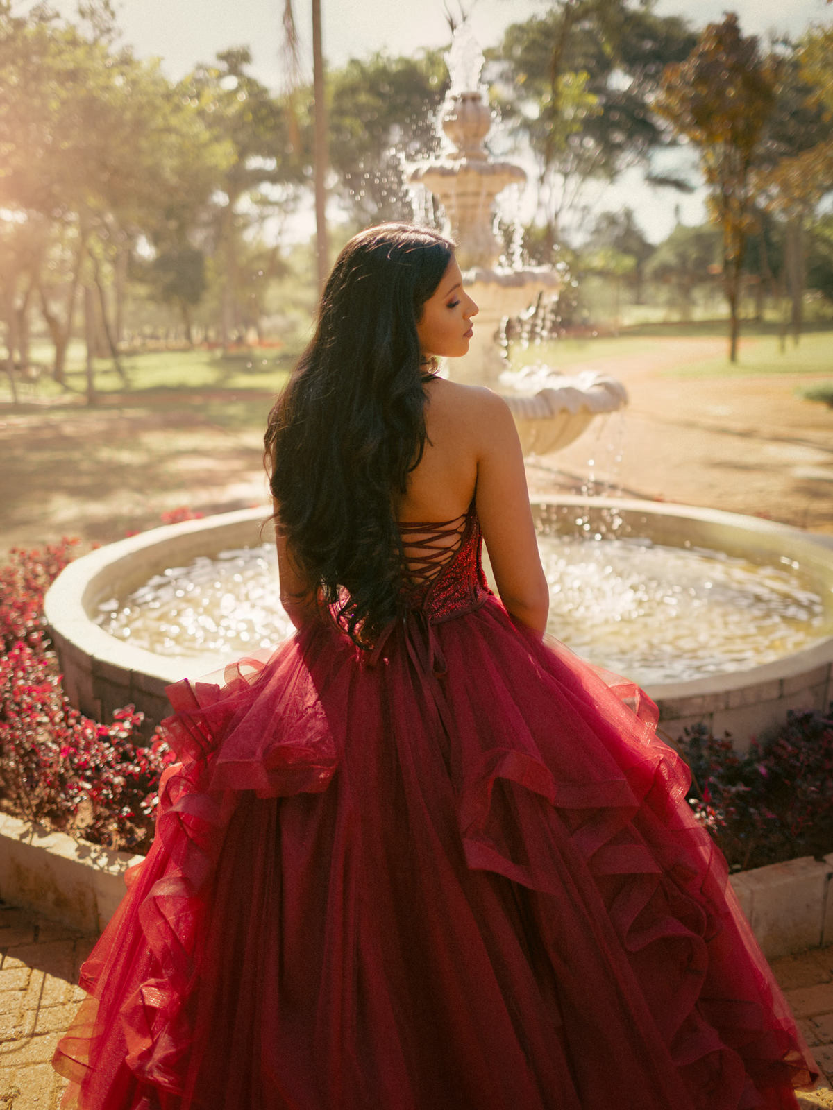 Ensaio de 15 anos feito no jardim Botânico de Brasília pelo fotógrafo de debutantes Rafael Ohana