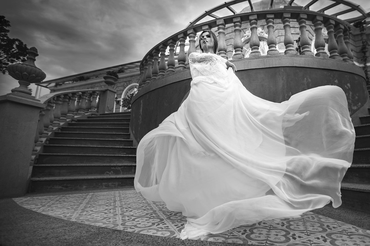 Ensaio de noiva feito no Villa Giardini Ecoparque pelo fotógrafo de casamento Rafael Ohana