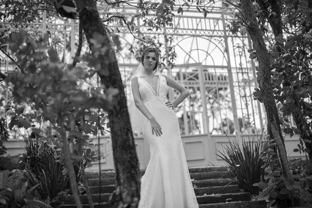 Ensaio de noiva feito no Villa Giardini Ecoparque pelo fotógrafo de casamento Rafael Ohana