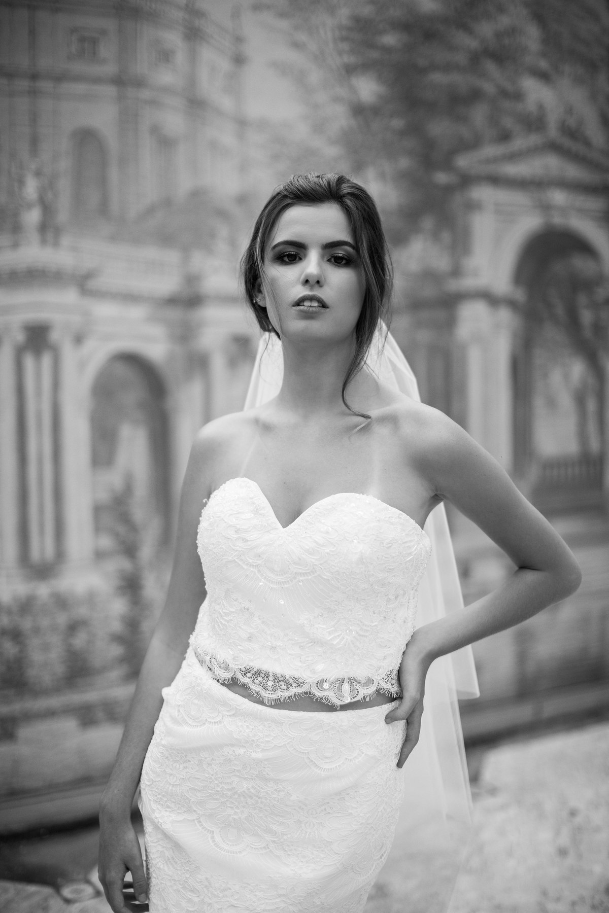 Ensaio de noiva feito no Villa Giardini Ecoparque pelo fotógrafo de casamento Rafael Ohana