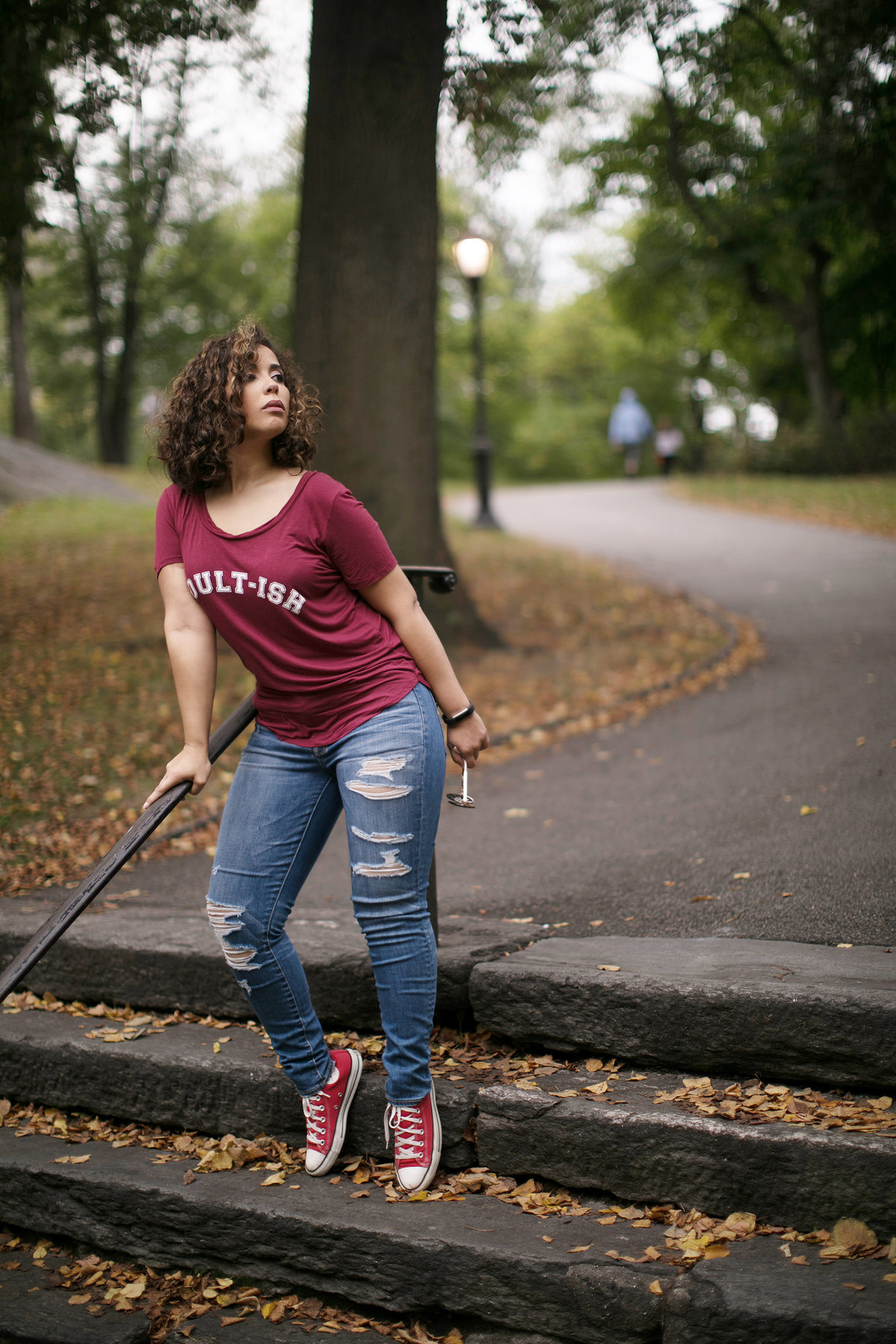 Ensaio fotográfico feito no Central Park em Nova York. Ensaio feito pelo fotógrafo brasileiro Rafael Ohana