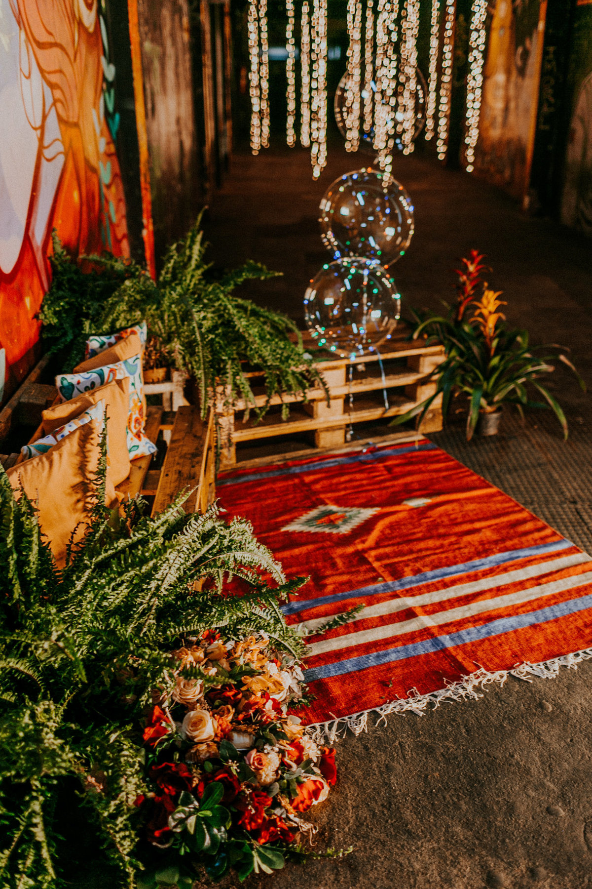 Nicho de casamento no estilo Hiphop.