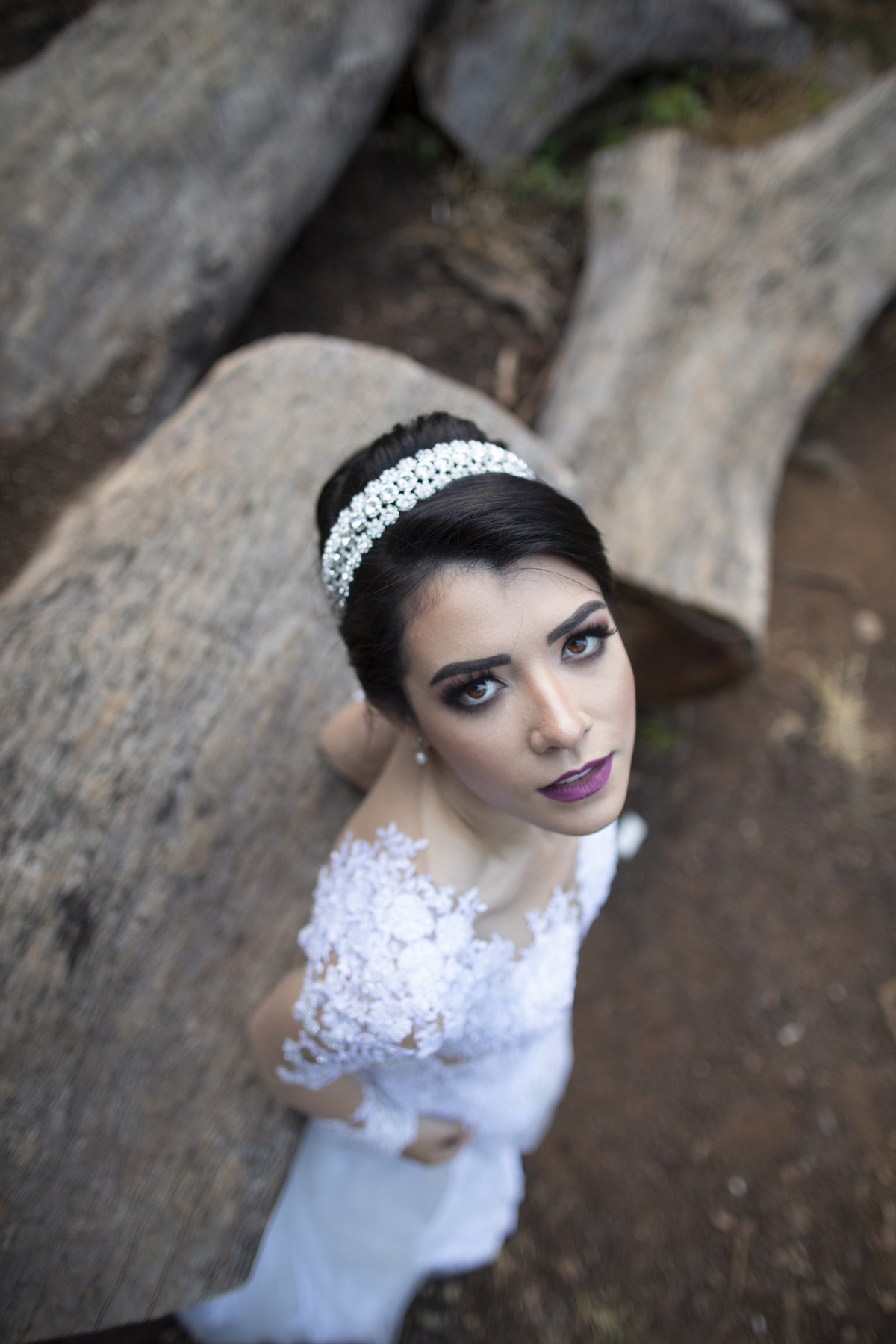 Retrato de noiva. Foto feita pelo fotógrafo de casamento Rafael Ohana em Brasília