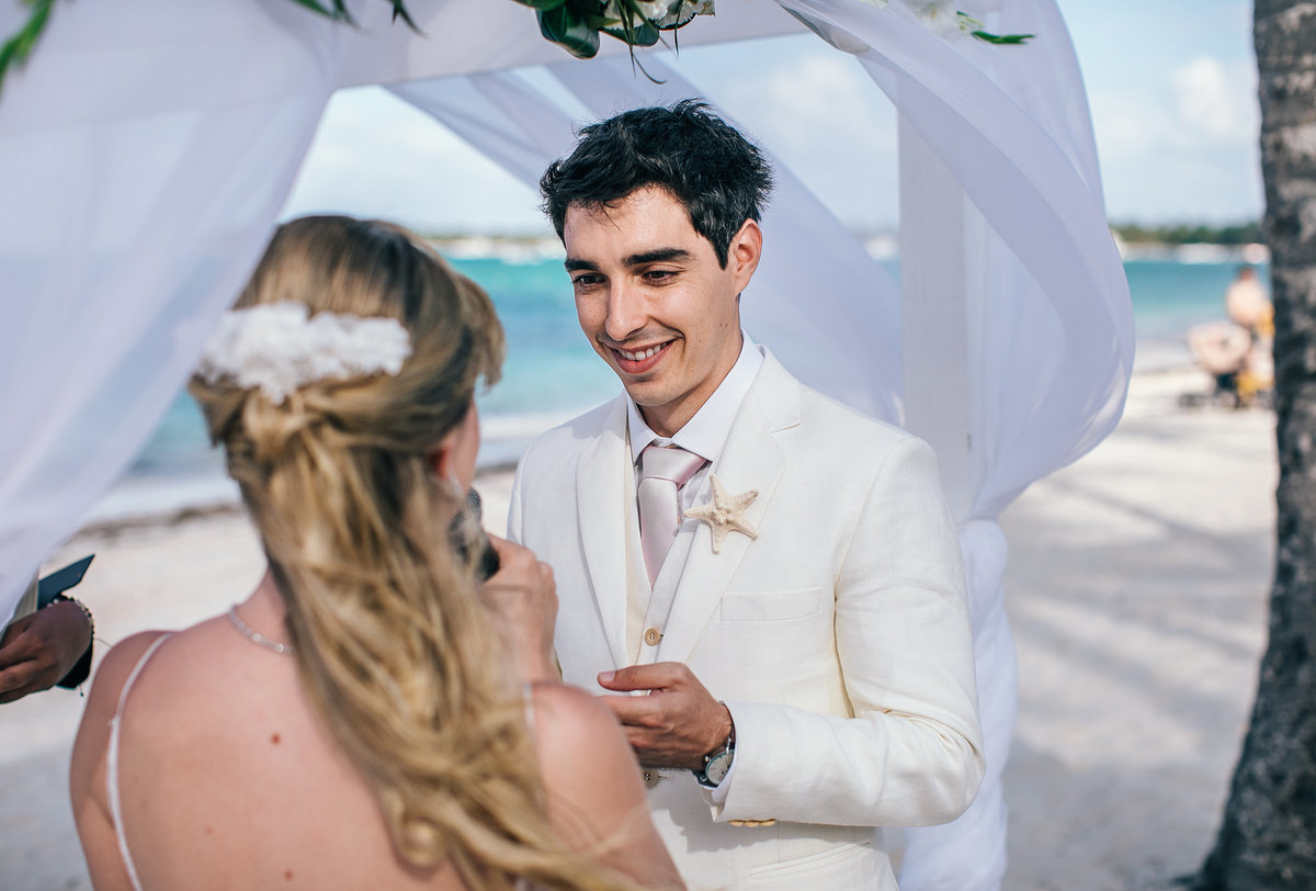 Casamento realizado no resort Barceló Bávaro Palace na República Dominicana pelo fotógrafo de casamento Rafael Ohana