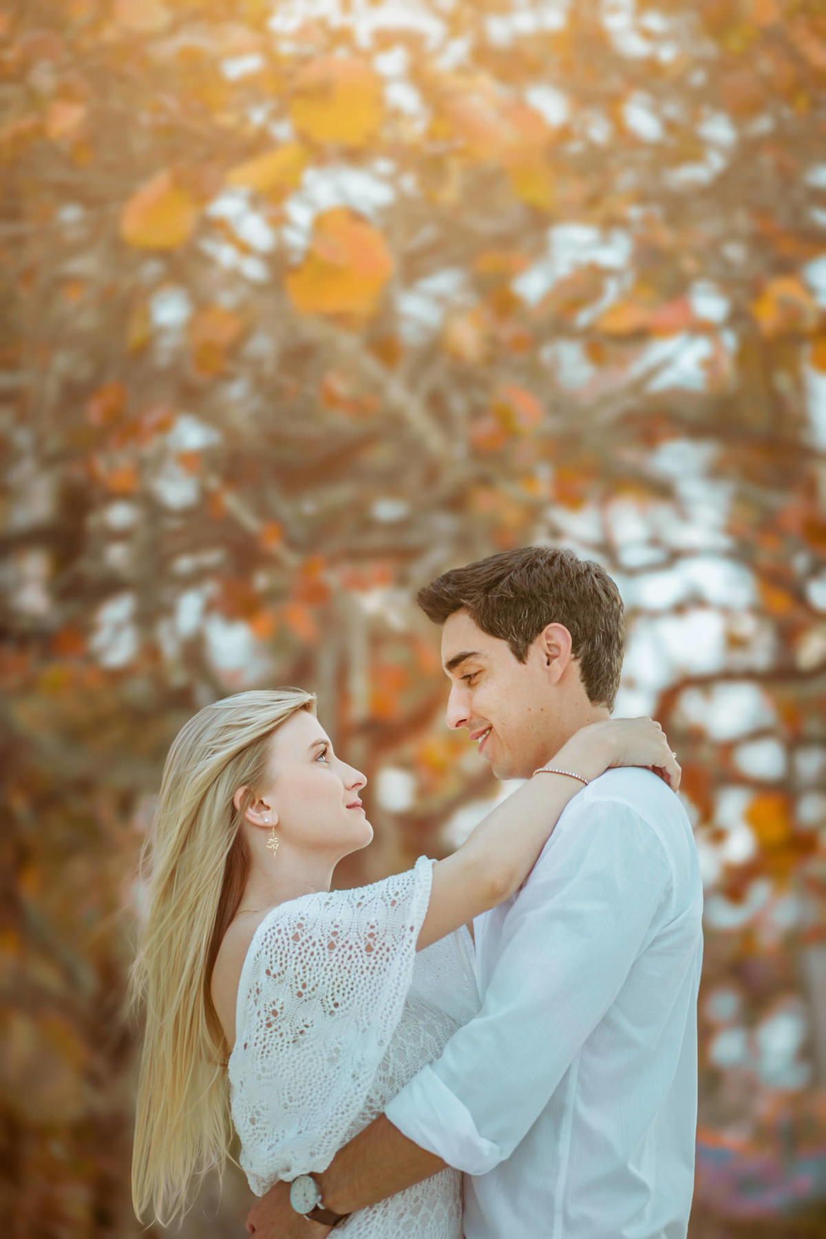 Ensaio de romântico na praia realizado no resort Barceló Bávaro Palace na República Dominicana pelo fotógrafo de casamento Rafael Ohana
