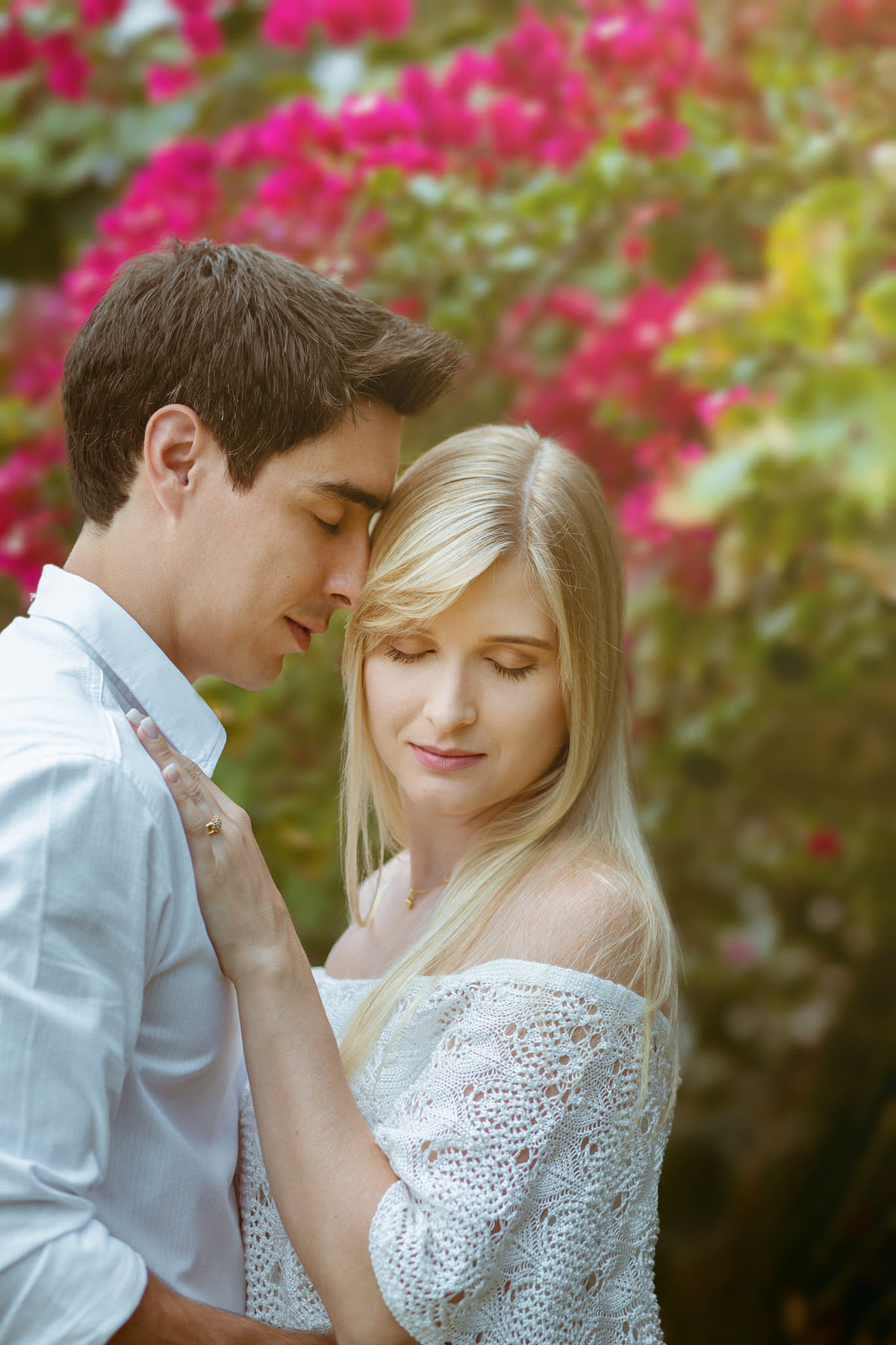 Ensaio de romântico na praia realizado no resort Barceló Bávaro Palace na República Dominicana pelo fotógrafo de casamento Rafael Ohana