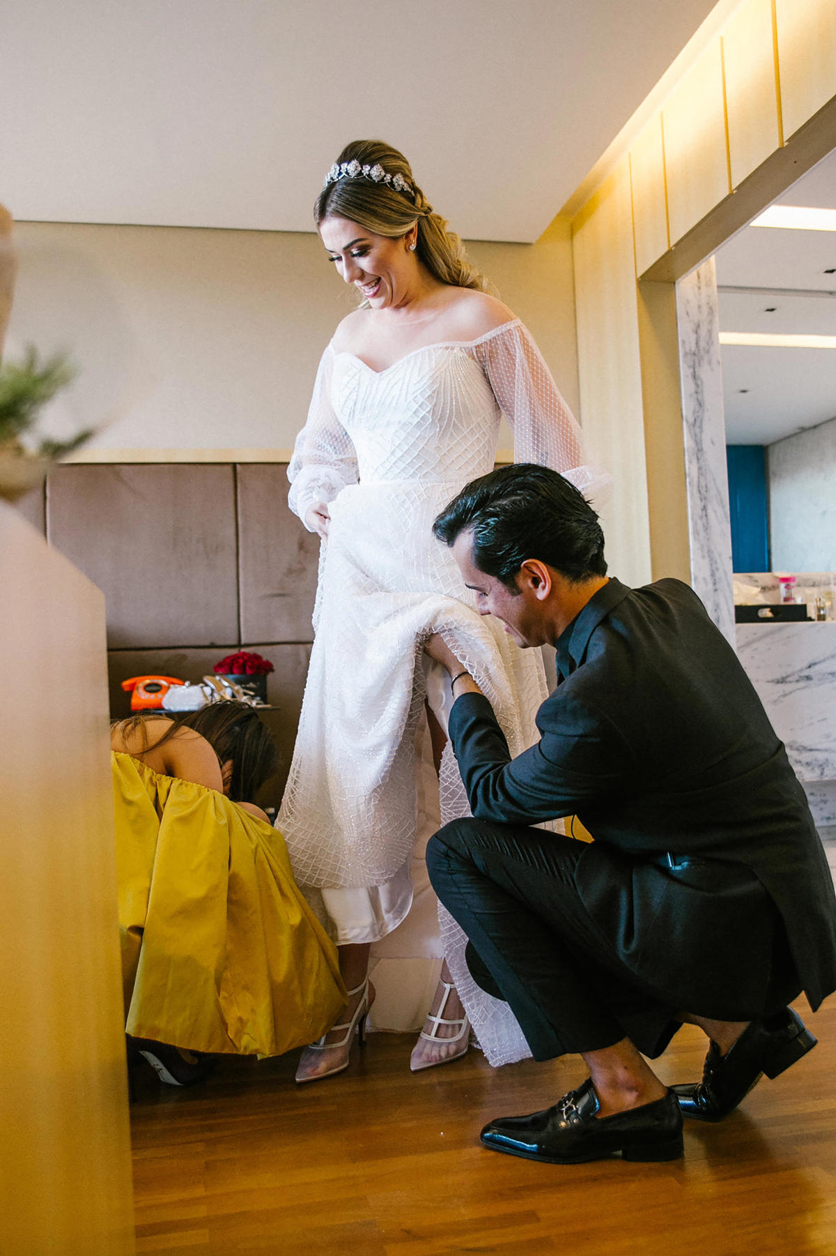 Estilista Mandie e Cerimonialista Tuller Lacerda