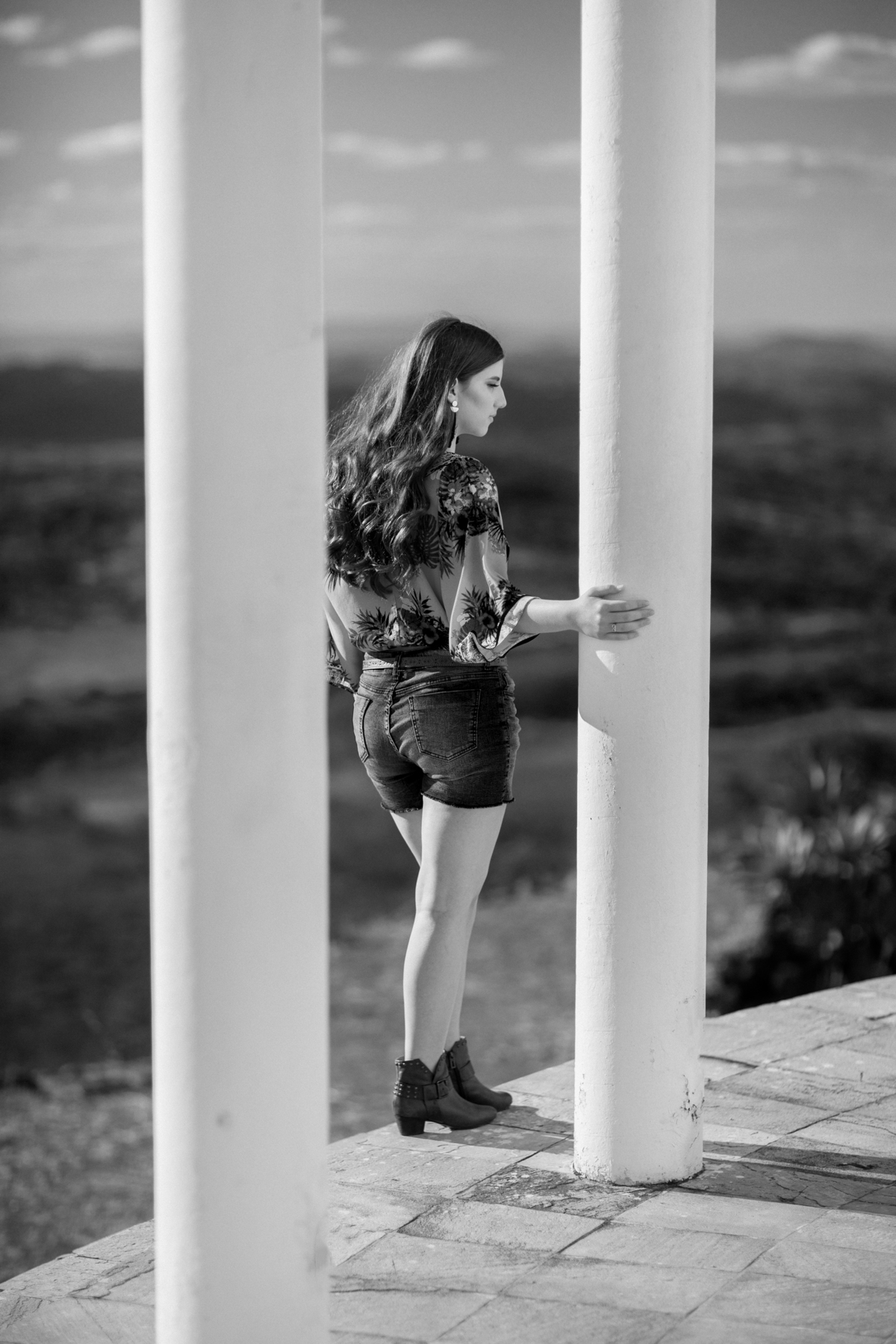 Ensaio de 15 anos no templo do Paraíso na Terra. Foto feita pelo fotógrafo Rafael Ohana