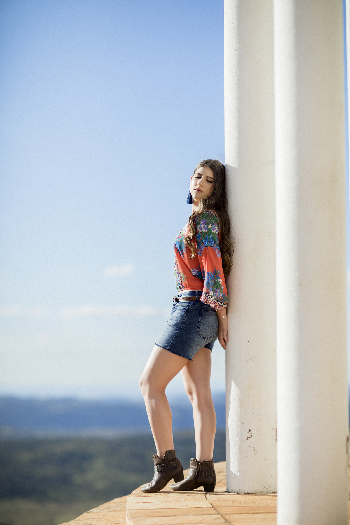 Ensaio de 15 anos no templo do Paraíso na Terra. Foto feita pelo fotógrafo Rafael Ohana