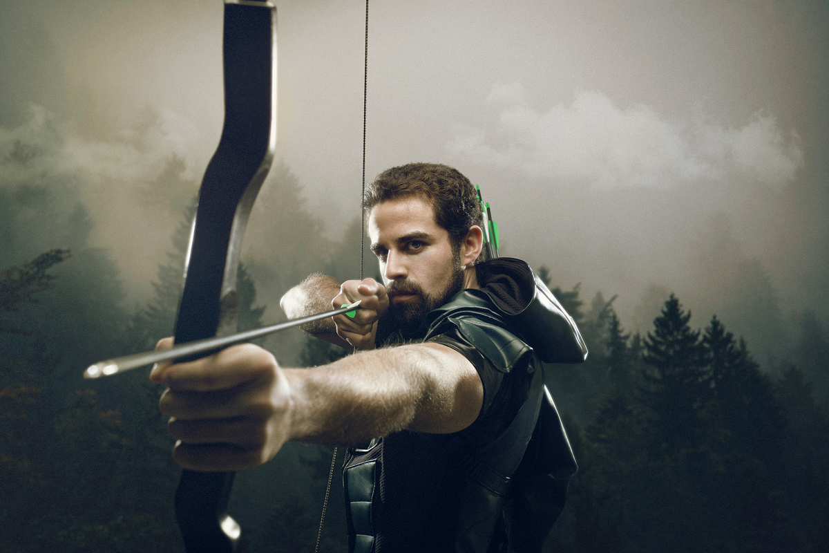 Cosplay do Arrow feito pelo Coslpayer Matheus em Brasília. Foto feita pelo fotógrafo profissional de cosplays Rafael Ohana em Brasília-