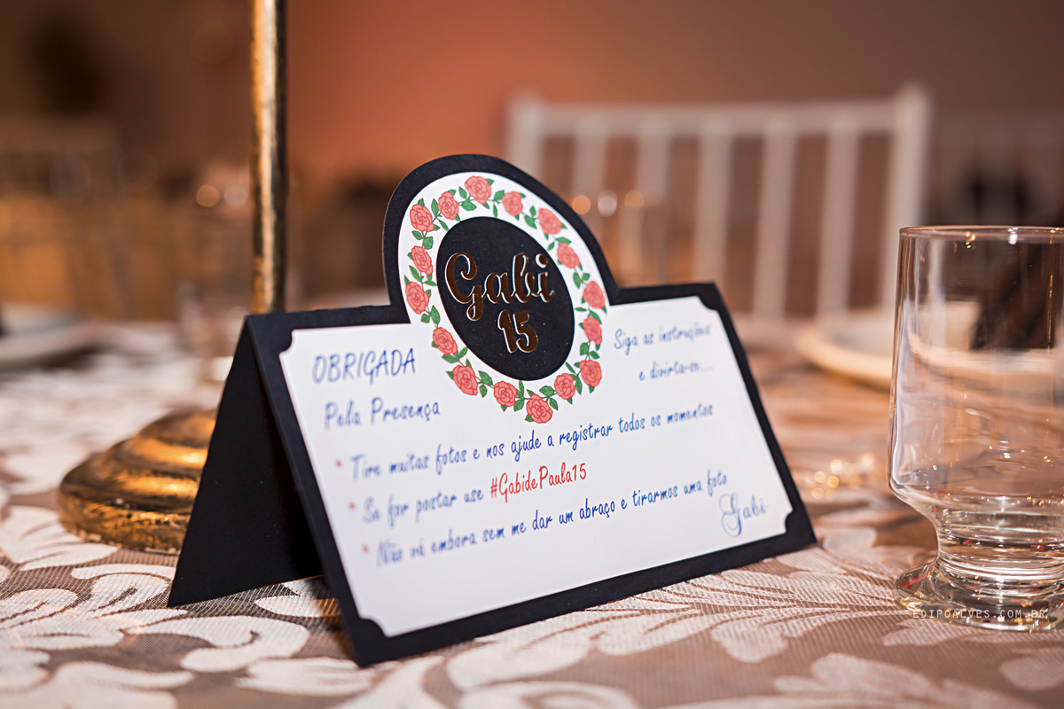 Festa de 15 anos tema bela e a fera