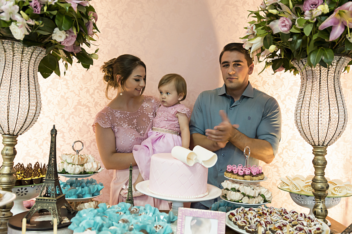 Festa infantil Paris 1 anos