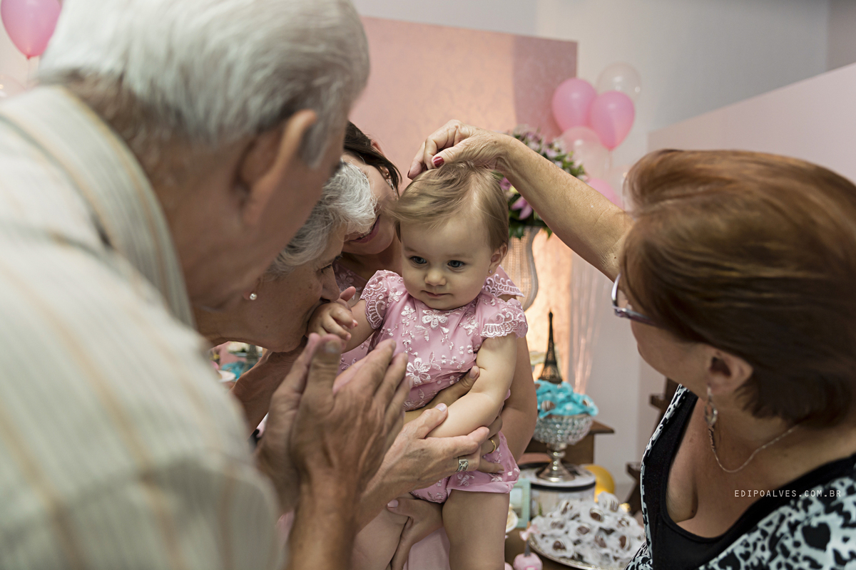 Festa infantil Paris 1 anos