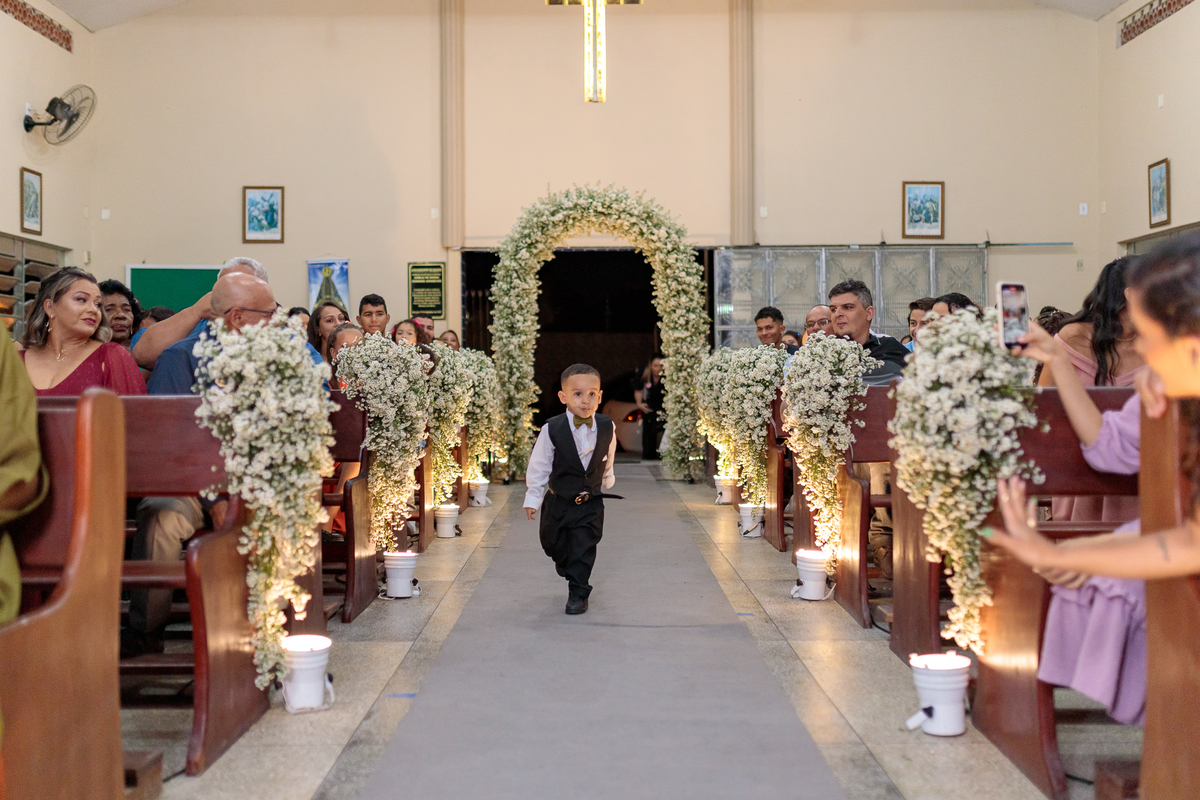 Ele está pronto para os 100 metros!