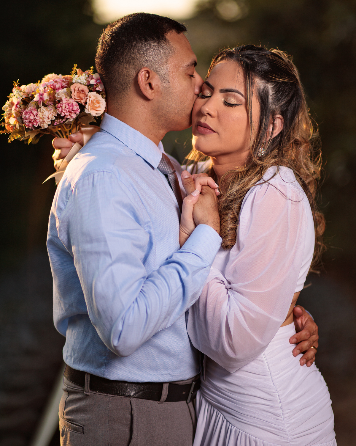 Quando vamos chegando do meio para o fim do ensaio...