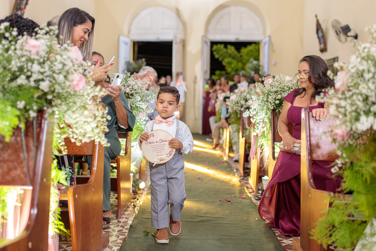 Entrada das alianças!