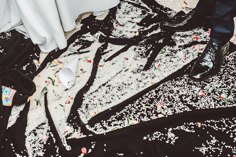 capas universitárias com arroz