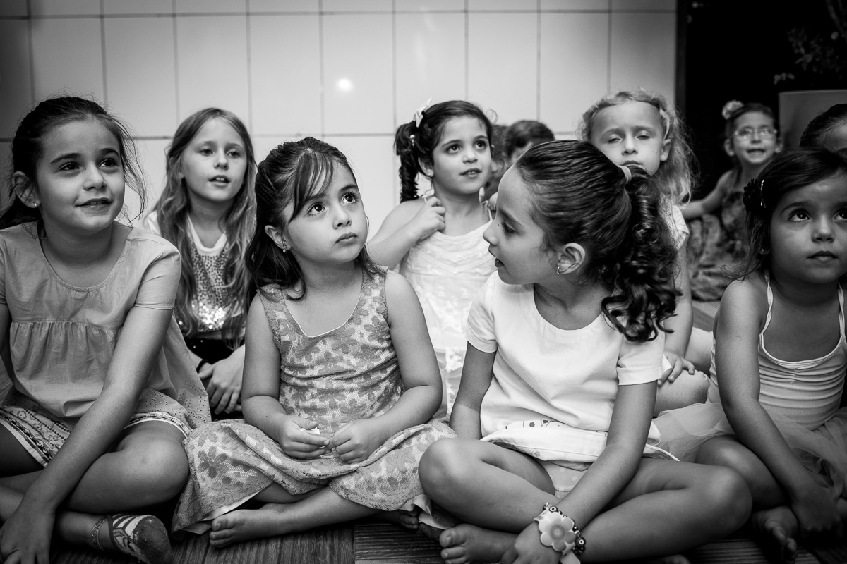 esperando o show da cinderella