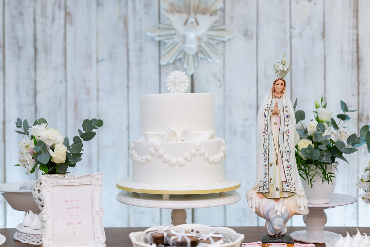 bolo de batizado
