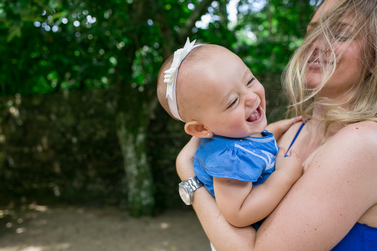 brincando com a mamãe